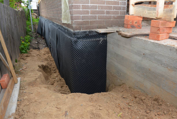 SJ Waterproofing Pros technician performing targeted Crawl Space Encapsulation assessment in Concord, VA